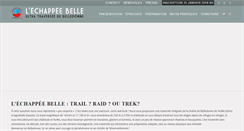 Desktop Screenshot of lechappeebelledonne.com